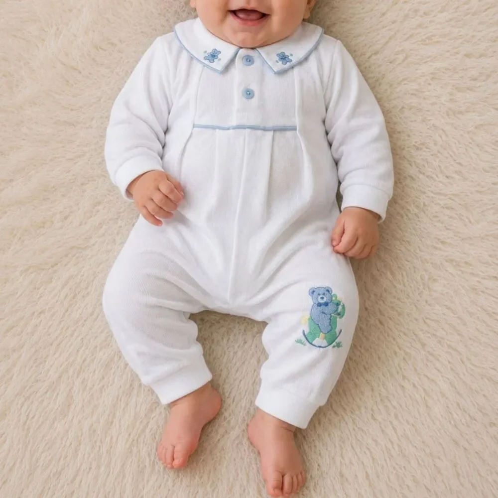 Vintage Buster Brown Baby Pajamas Size 3-6 Months